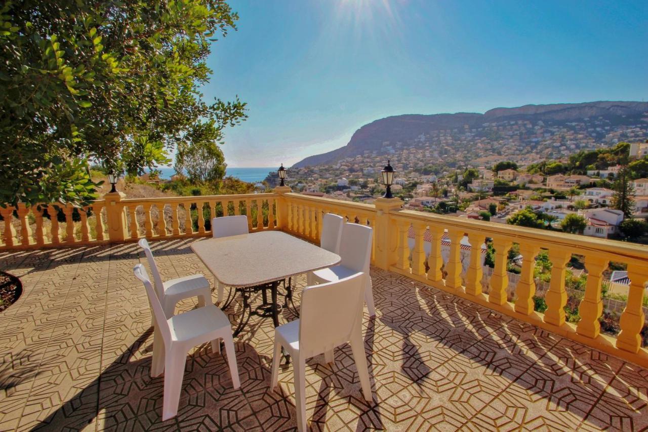 Tosal Julia - Sea View Villa With Private Pool In Calpe Exterior photo